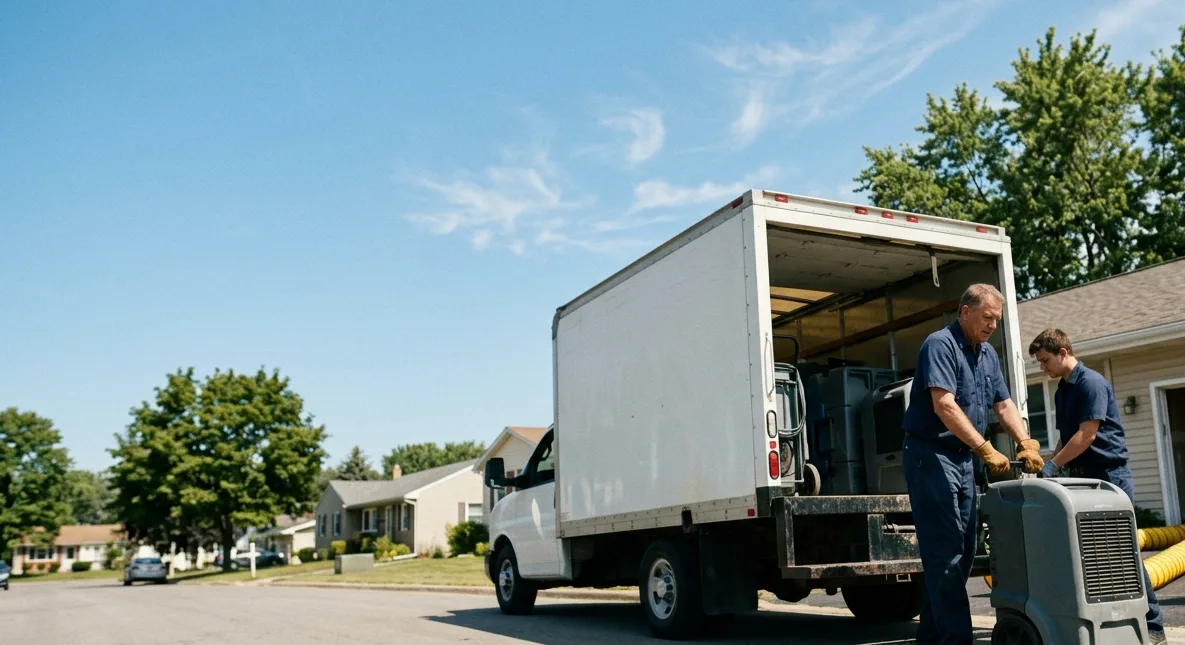 Water Damage Cleanup in Gilbert, MN near me